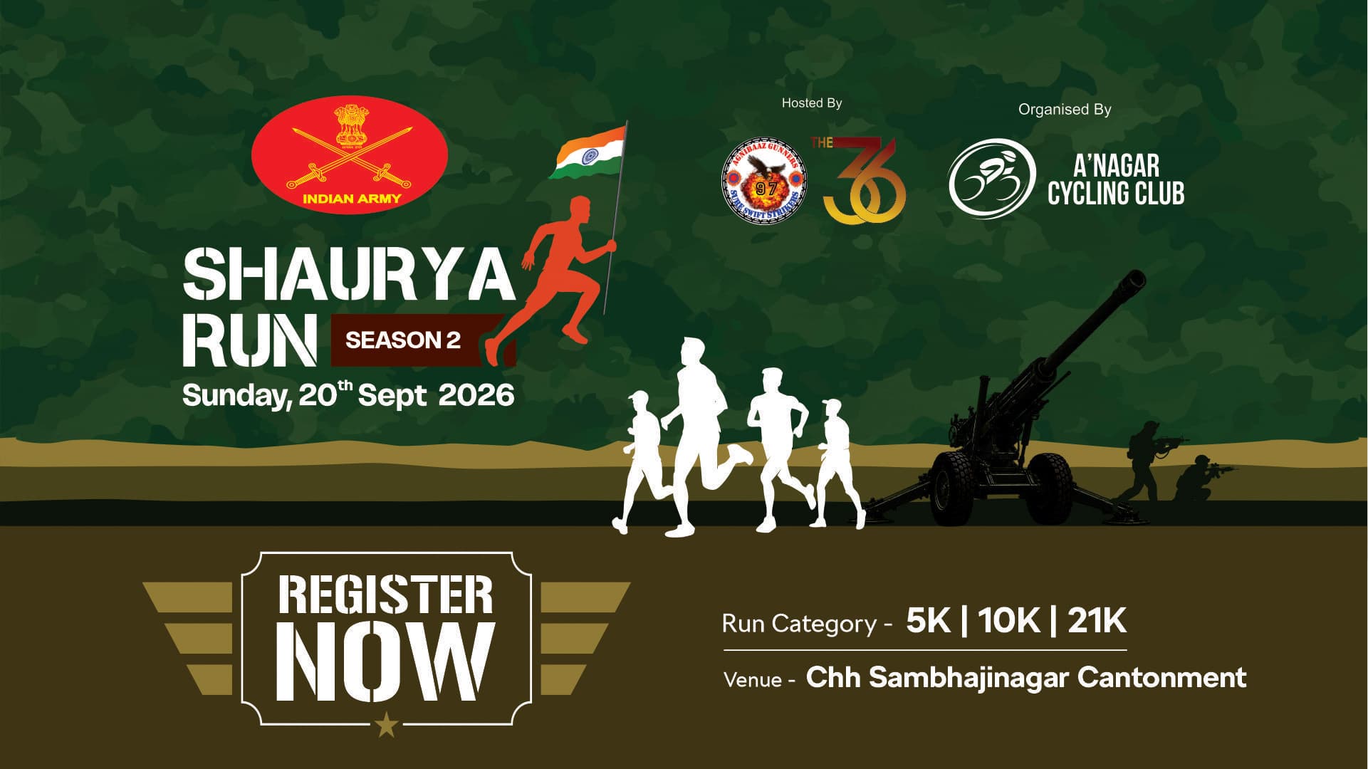  Indian Army Shaurya Run - 2026